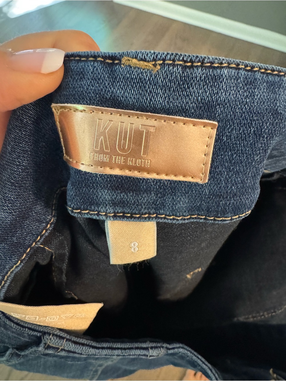 Kut from the Kloth Wide-Leg Jeans - Size 8 - Picture 2 of 5